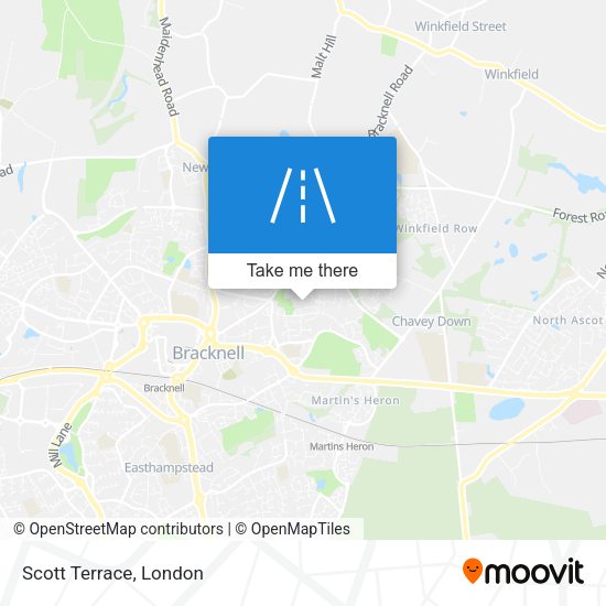 Scott Terrace map