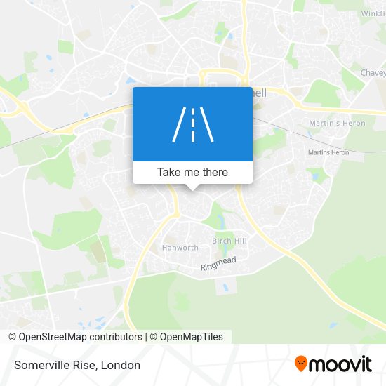 Somerville Rise map