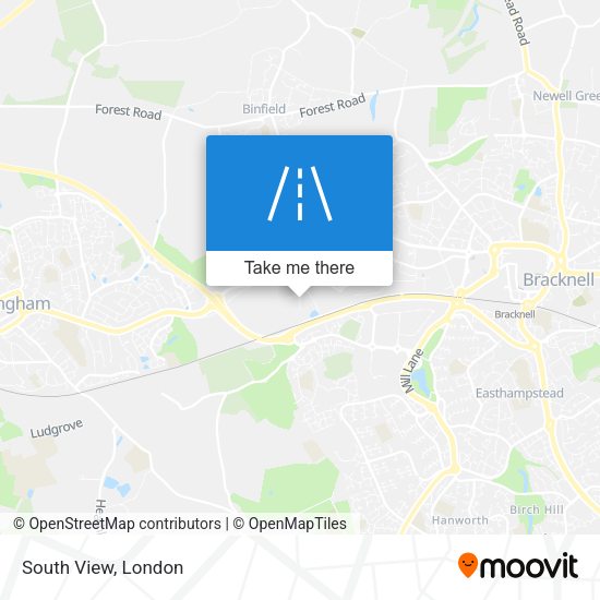 South View map