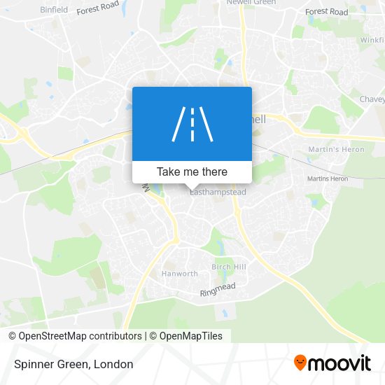 Spinner Green map