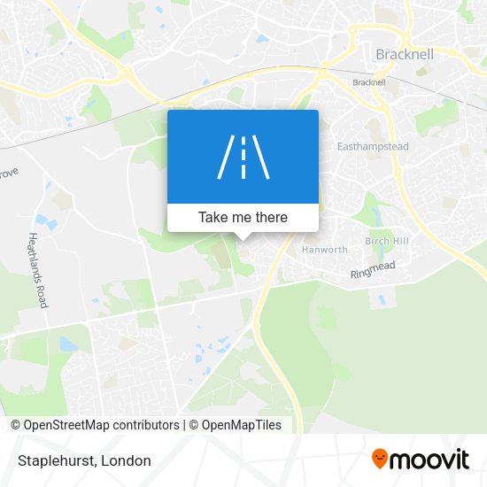 Staplehurst map