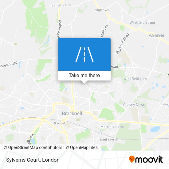 Sylverns Court map