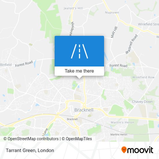 Tarrant Green map