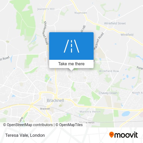 Teresa Vale map