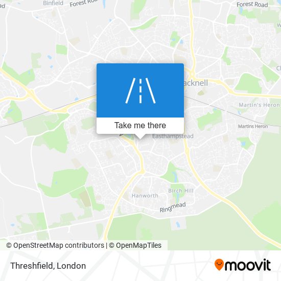 Threshfield map