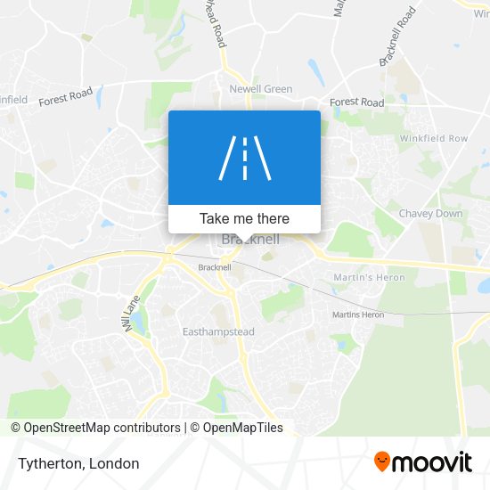 Tytherton map
