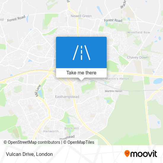 Vulcan Drive map