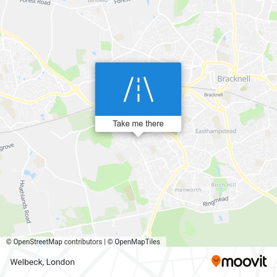 Welbeck map