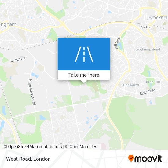 West Road map