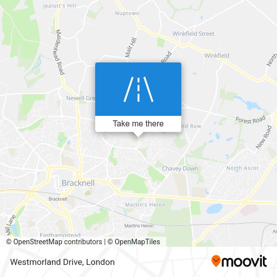 Westmorland Drive map