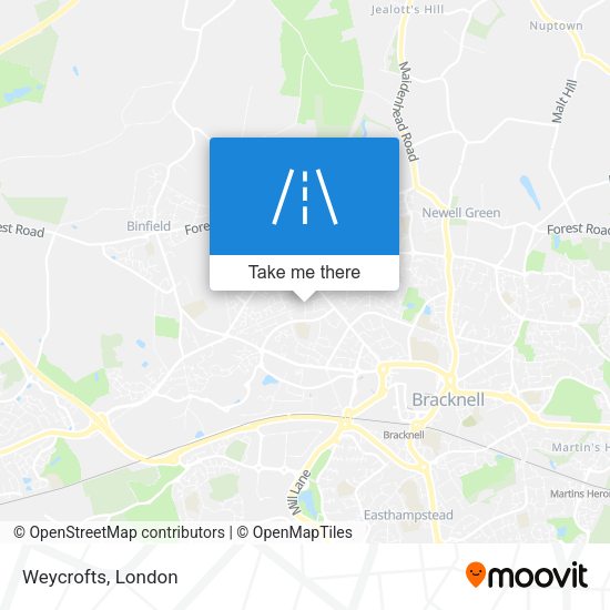 Weycrofts map