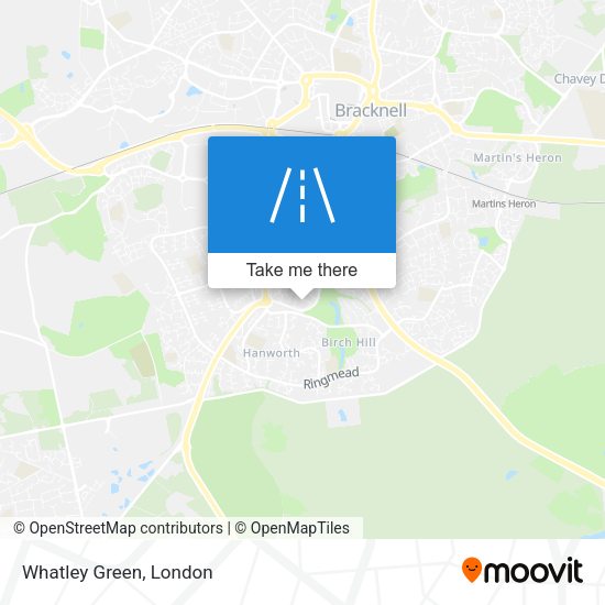 Whatley Green map