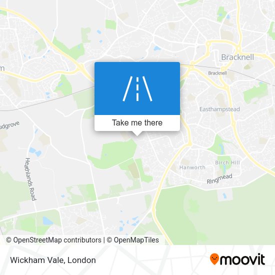 Wickham Vale map