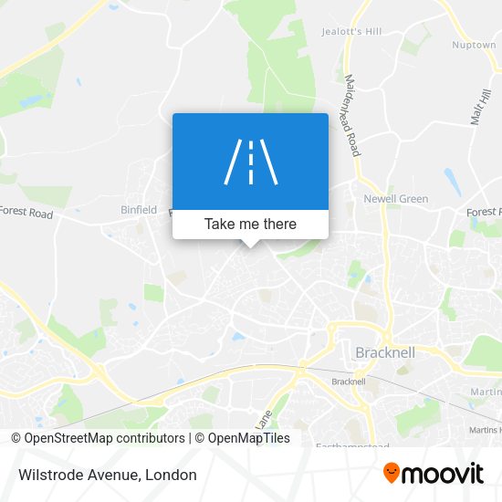 Wilstrode Avenue map