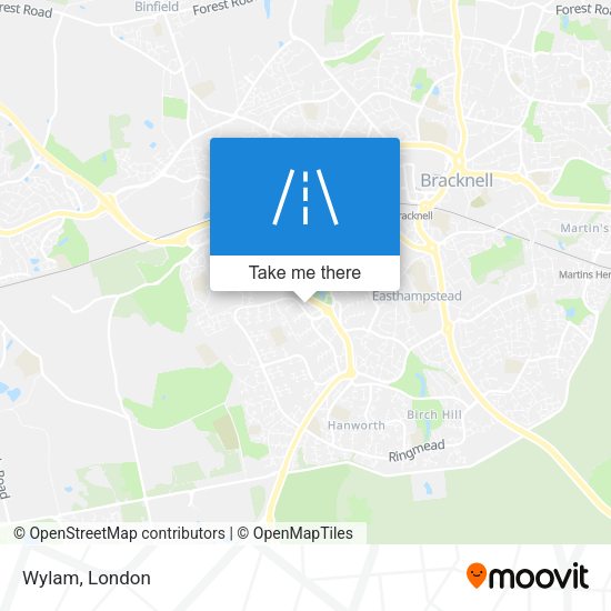 Wylam map