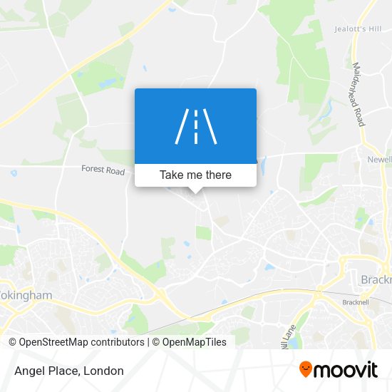 Angel Place map