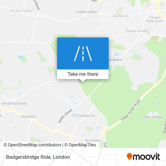 Badgersbridge Ride map
