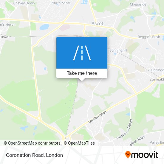 Coronation Road map