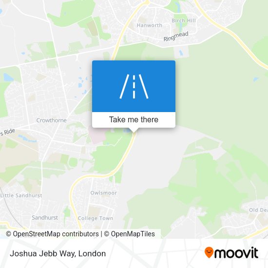 Joshua Jebb Way map