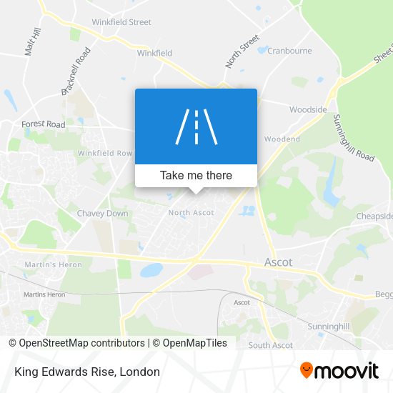King Edwards Rise map