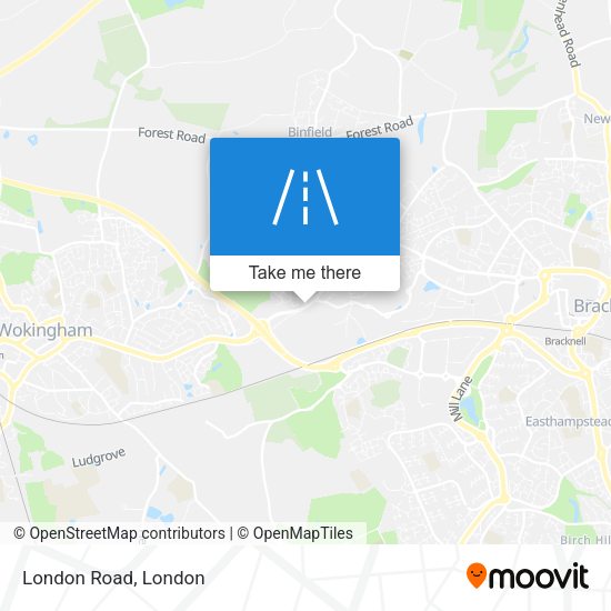 London Road map