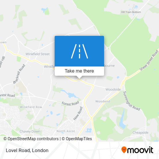 Lovel Road map