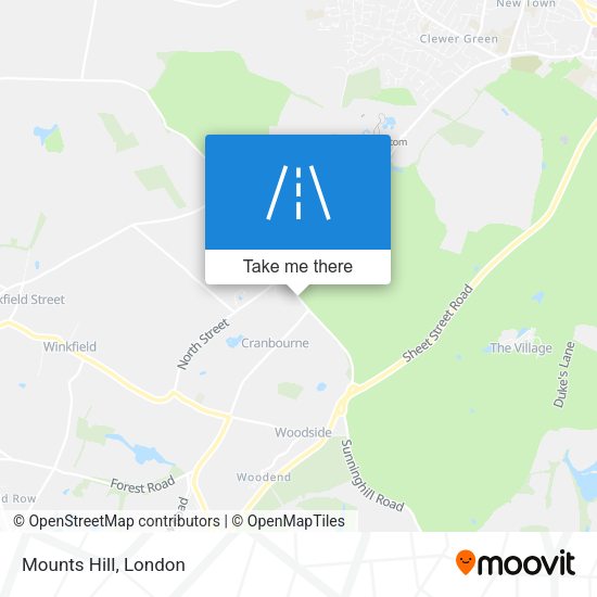 Mounts Hill map