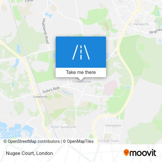 Nugee Court map