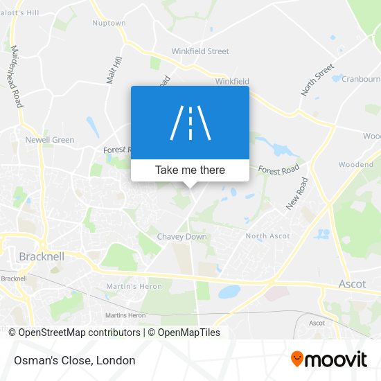 Osman's Close map