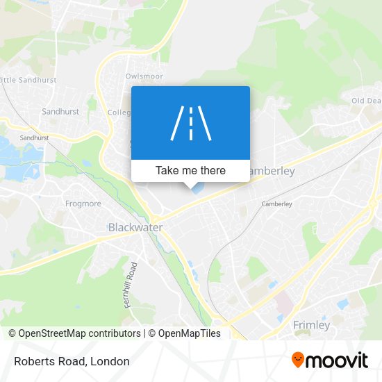 Roberts Road map