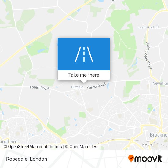 Rosedale map