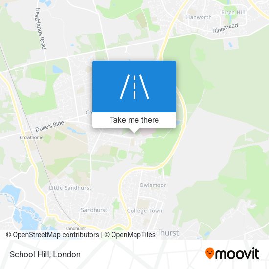 School Hill map
