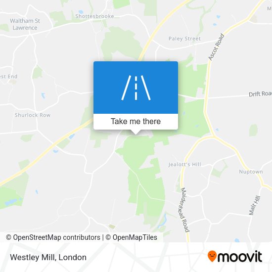 Westley Mill map