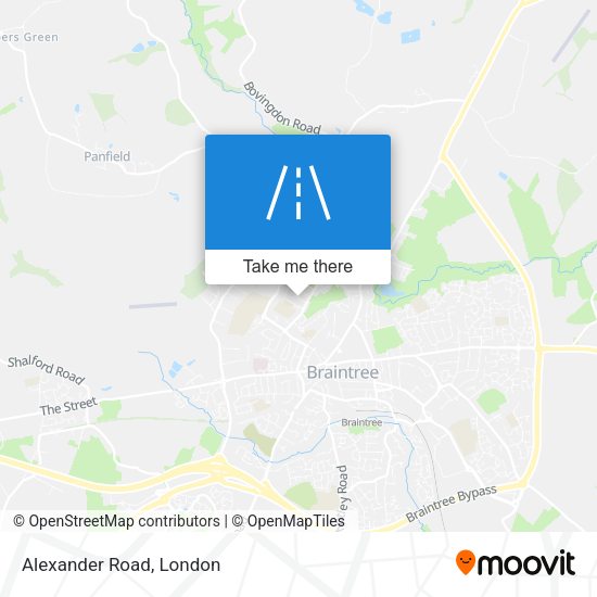 Alexander Road map