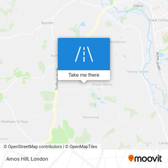 Amos Hill map
