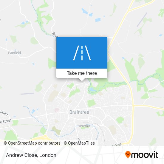 Andrew Close map