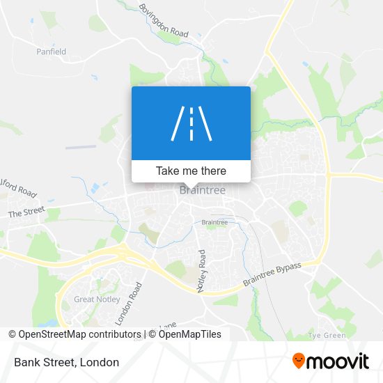Bank Street map