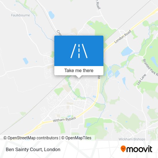 Ben Sainty Court map