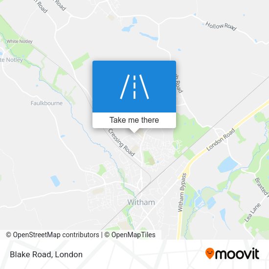 Blake Road map