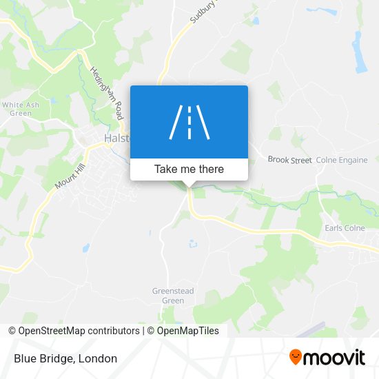 Blue Bridge map