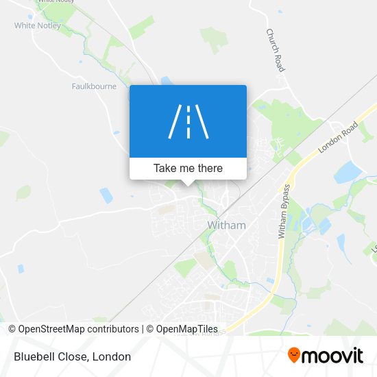 Bluebell Close map