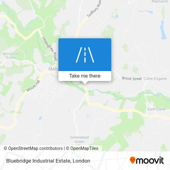Bluebridge Industrial Estate map
