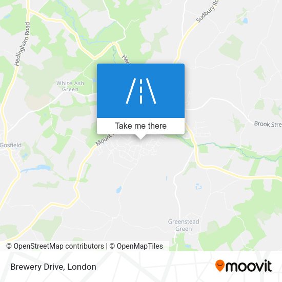 Brewery Drive map