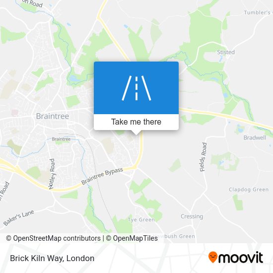 Brick Kiln Way map