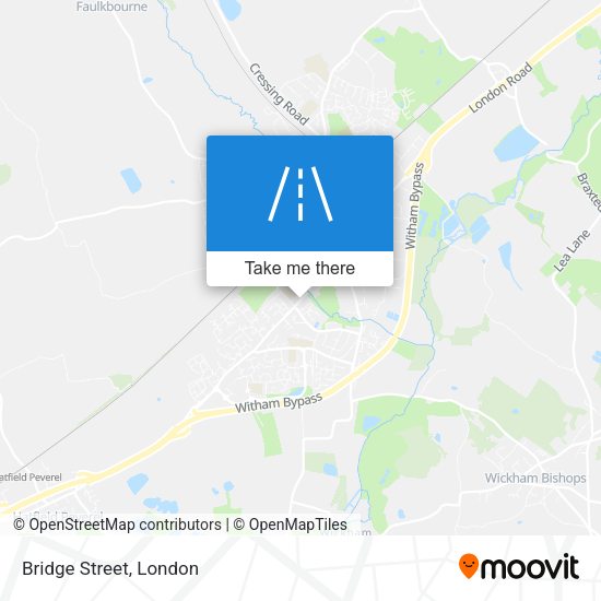 Bridge Street map