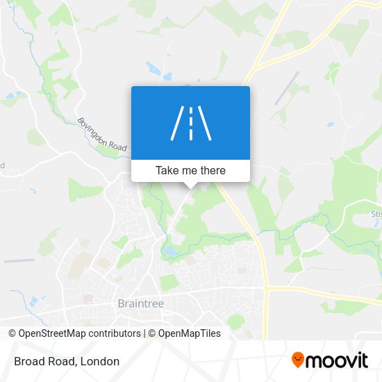 Broad Road map