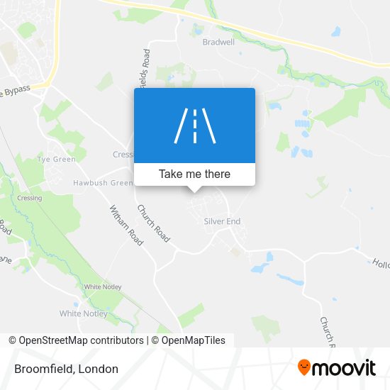 Broomfield map
