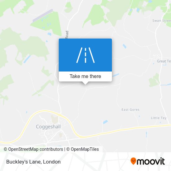 Buckley's Lane map