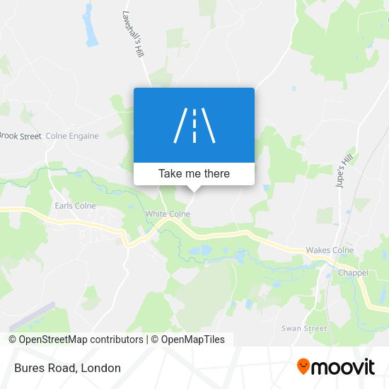 Bures Road map