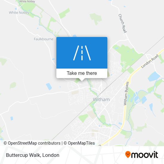 Buttercup Walk map